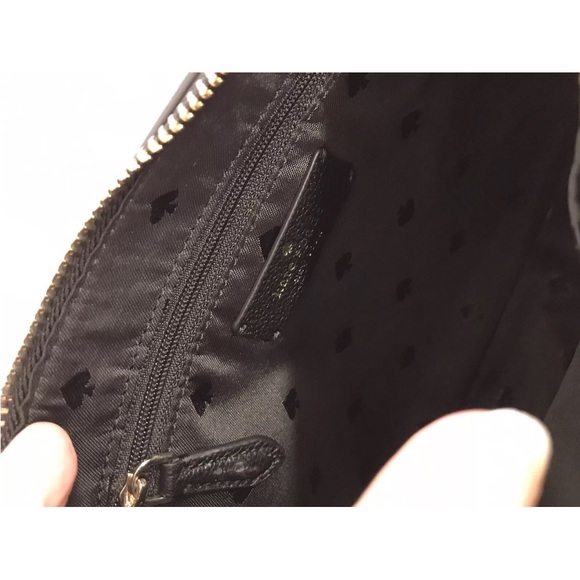 Kate Spade Rosie  Small Crossbody Bag. Black. Black & White Strap. New With Tag. - Picture 8 of 13